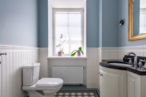 Wainscoting in The Bathroom